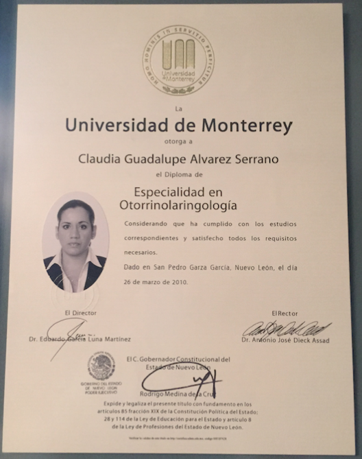 Otorrinolaringología Los Mochis